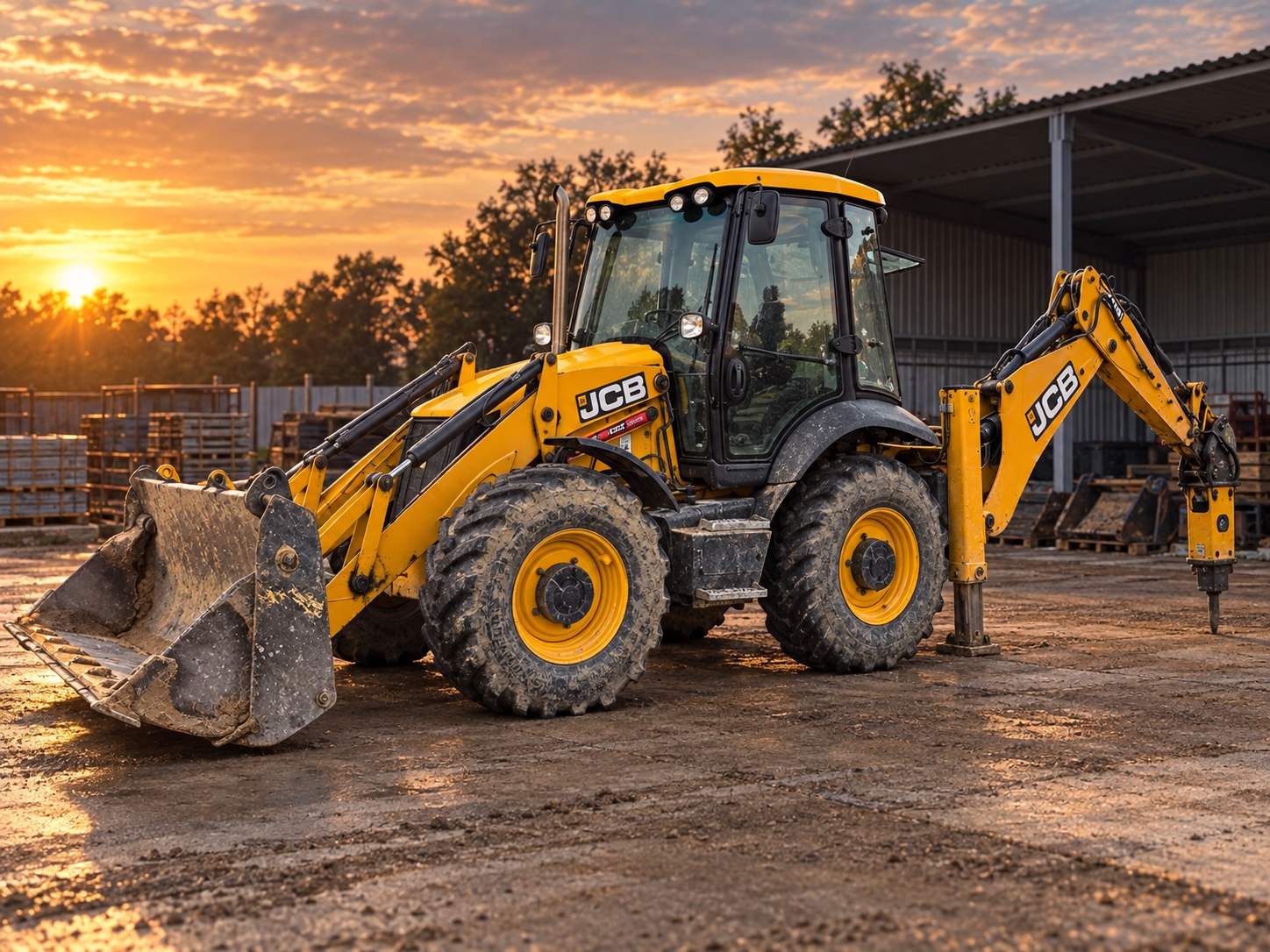 Экскаватор-погрузчик JCB 3CX Super, вид 2