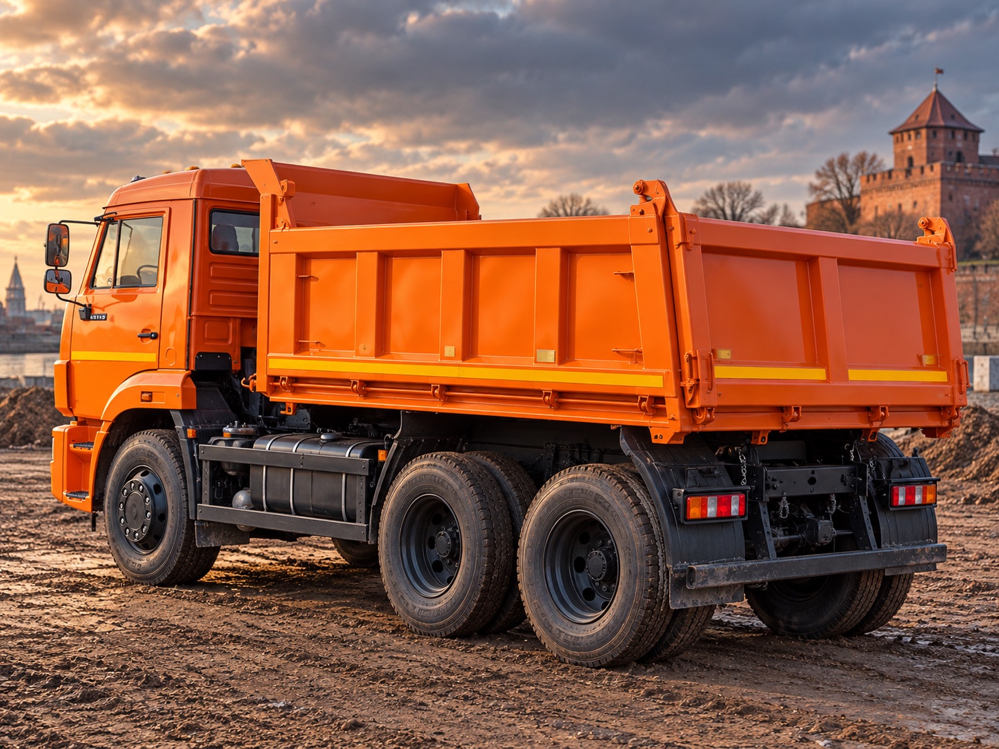 Самосвал КамАЗ 65115-А5, вид 2