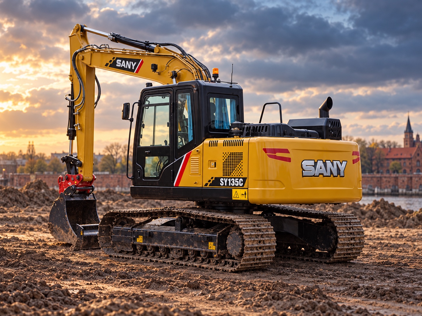 Sany 135, вид 2