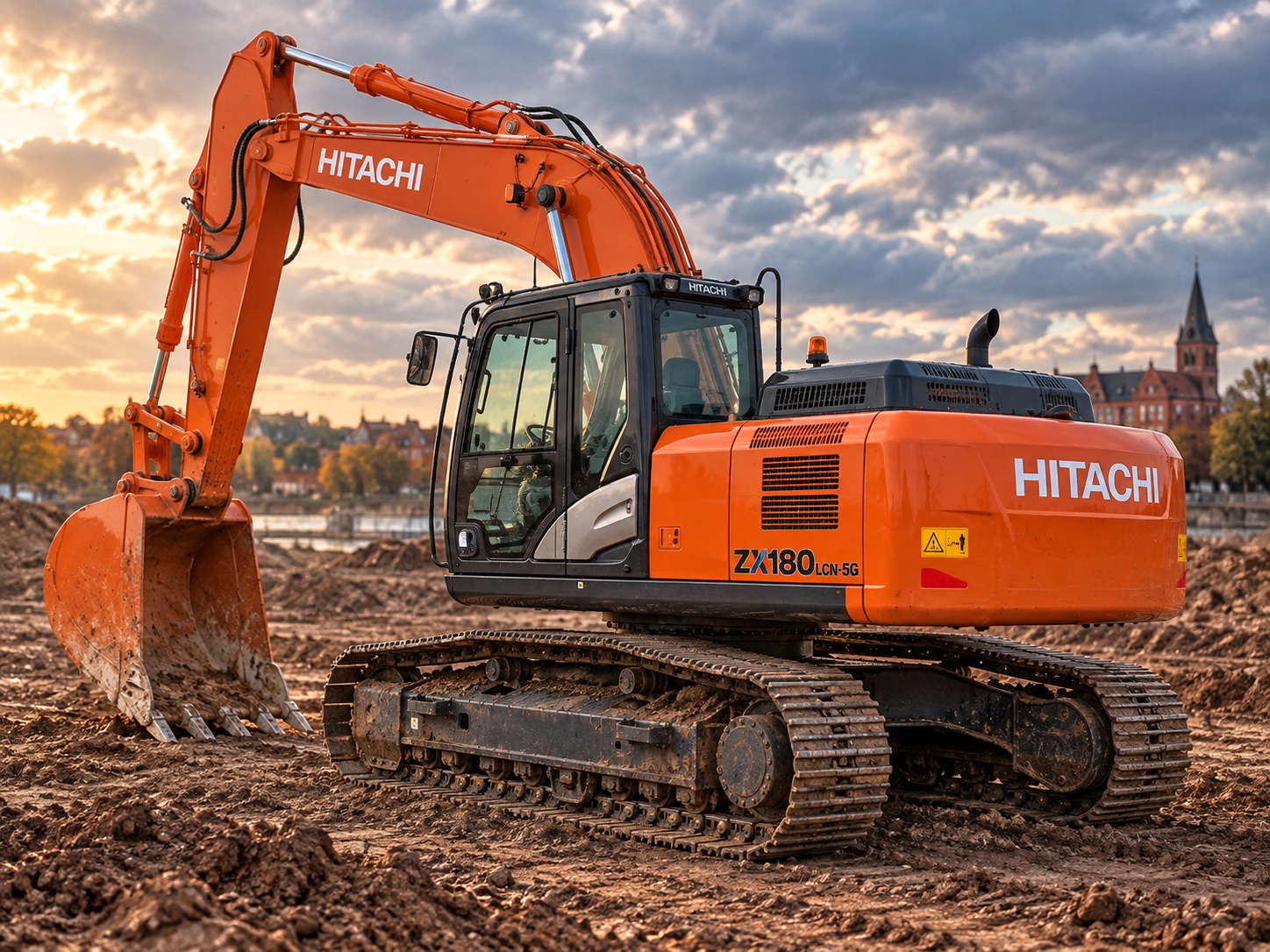 Hitachi ZX180LCN-5G, вид 2
